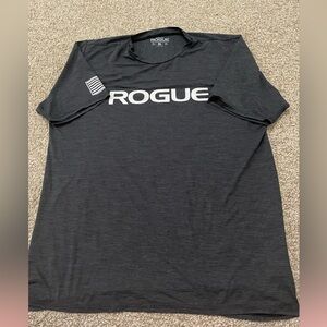 Men’s heather grey Rouge workout shirt size XL
